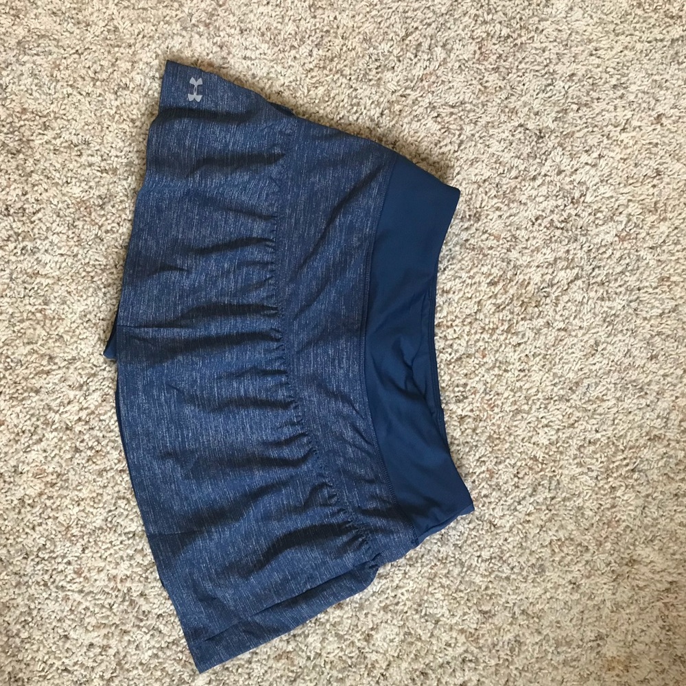 Athletic skirt with built in spandex